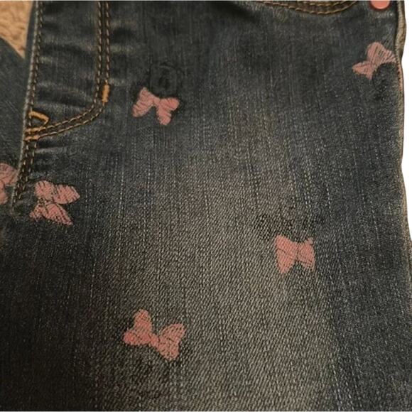 BabyGAP Disney Minnie Mouse Jeggings Jeans Leggings with Washwell Girls Size 2 E - Picture 6 of 12